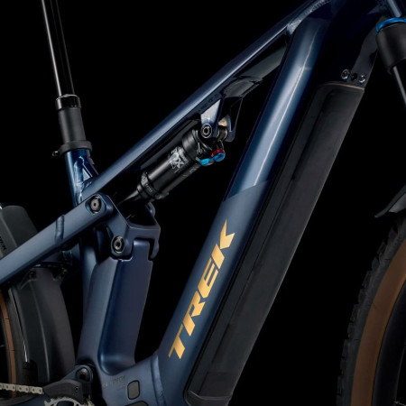 Bicicletta elettrica TREK Powerfly FS+ 8 Gen 4 2025 NERO ROSSO S