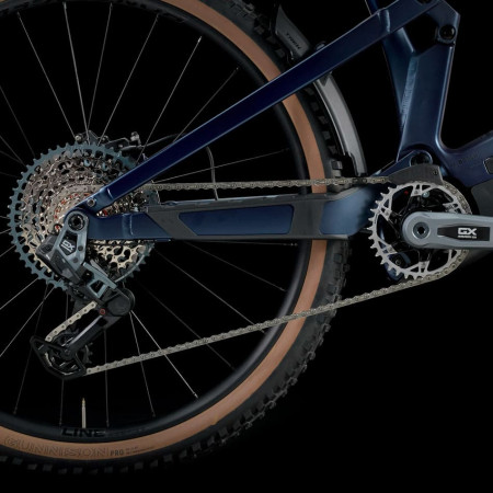 Bicicletta elettrica TREK Powerfly FS+ 8 Gen 4 2025 NERO ROSSO S