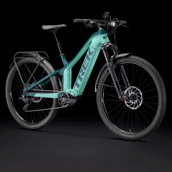 TREK Powerfly FS 4 Equipped Gen 3 2024 Electric Bike OLIVE XS