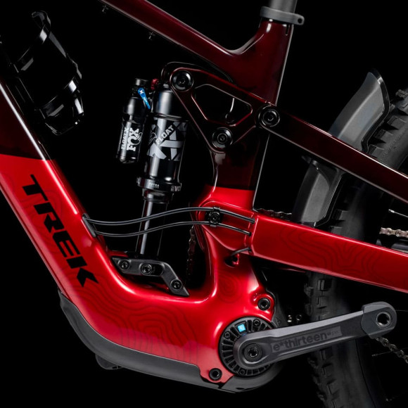 Bicicleta eléctrica TREK Slash+ 9.7 SLX XT 2025 GRANATE M