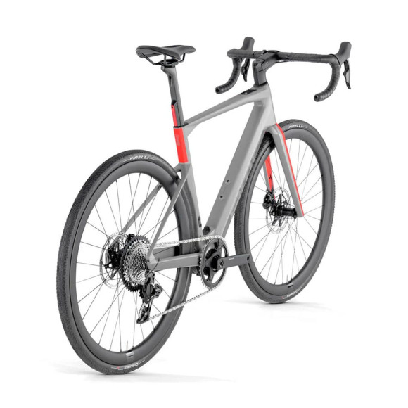 Bicicleta eléctrica BMC Roadmachine 01 AMP X ONE 2024 GRIS 61