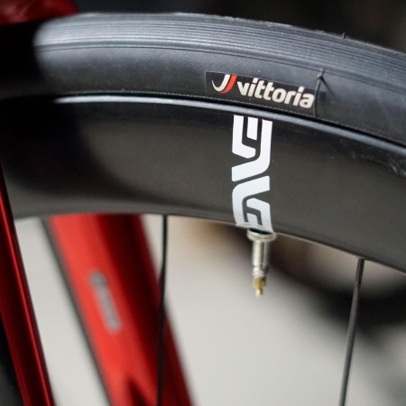 Bicicleta WILIER Filante SLR Dura-Ace ENVE Foundation VERMELHO L