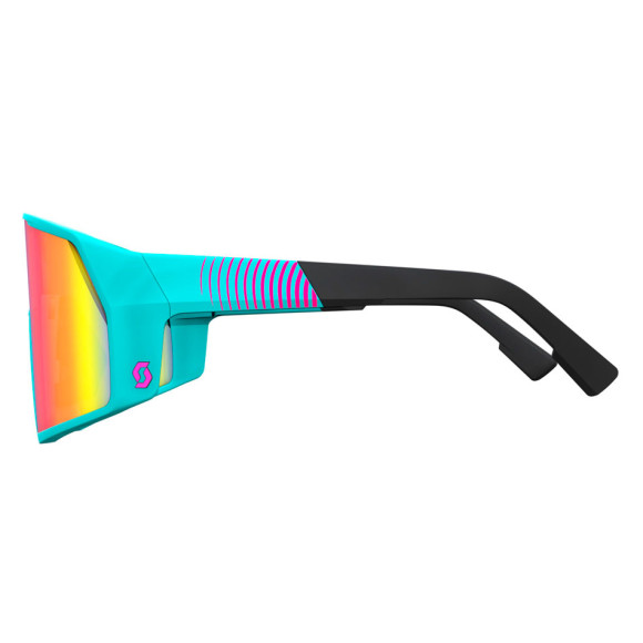 Occhiali SCOTT Pro Shield Metaverse Stealth Blue Radiant Pink 