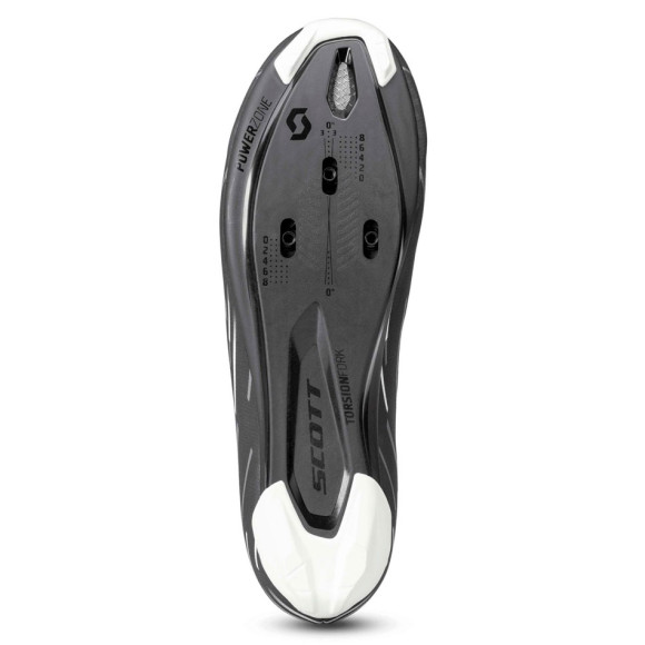 Sapatos SCOTT Road Vertec Vent BOA 2025 PRETO BRANCO 47