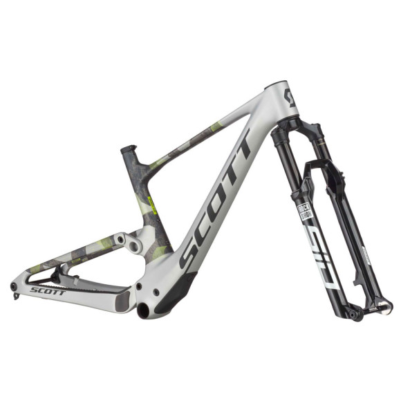 Cuadro SCOTT Spark RC World Cup HMX con horquilla 2025 GRIS M