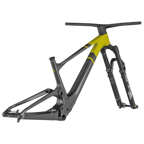 SCOTT Spark ST 900 Tuned HMF frame with 2024 fork BLACK YELLOW S