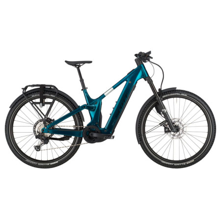 Bicicleta eléctrica SCOTT Axis FS 10 2025 NEGRO VERDE S