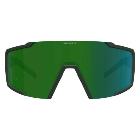 Lunettes de soleil SCOTT Shield Kaki Vert 