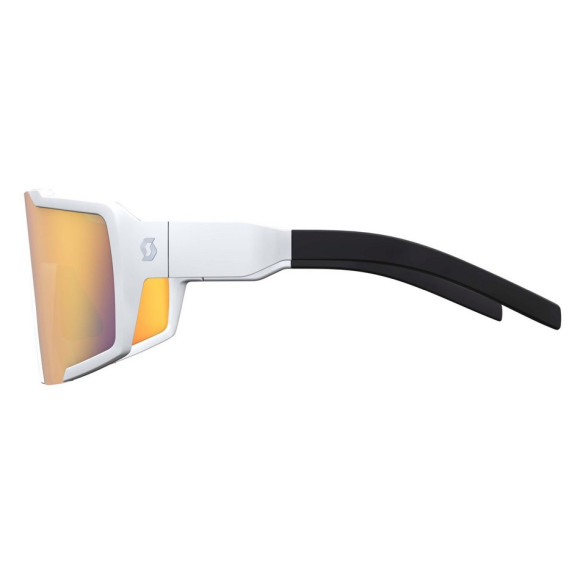 Occhiali da sole SCOTT Shield bianco opaco 