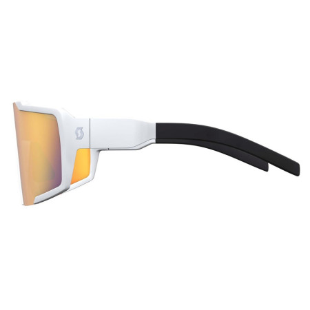 Occhiali da sole SCOTT Shield bianco opaco 