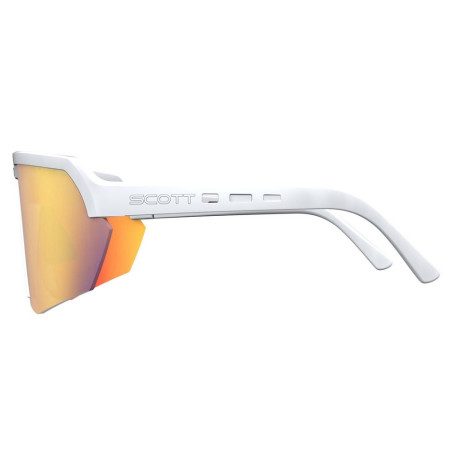 Gafas SCOTT Sport Shield White Matt Red Chrome 