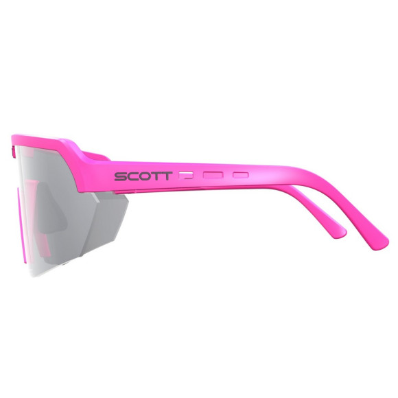 Óculos de sol SCOTT Sport Shield LS rosa ácido 