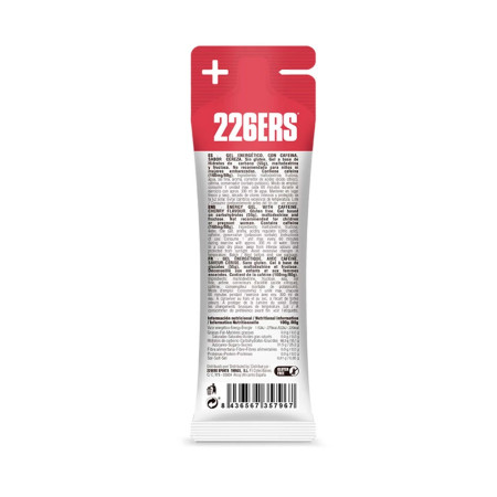 226ERS Gel ad alto contenuto di fruttosio 80 gr Ciliegia 160 mg caffeina 