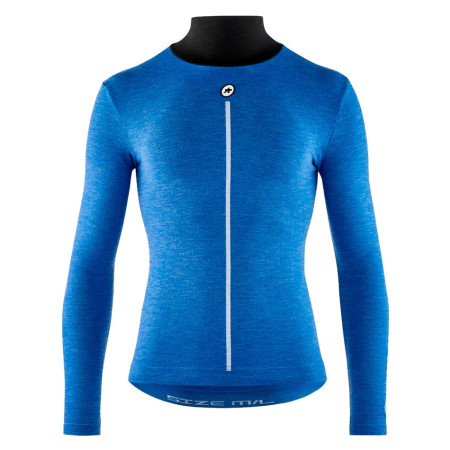 Camada de base ASSOS Ultraz Winter LS Skin Layer P1 2025 AZUL L
