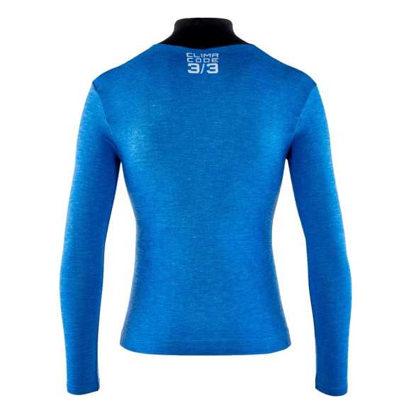 Camada de base ASSOS Ultraz Winter LS Skin Layer P1 2025 AZUL L