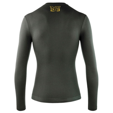 Camiseta interior ASSOS Spring Fall LS Skin Layer P1 2025 ANTRACITA XSS