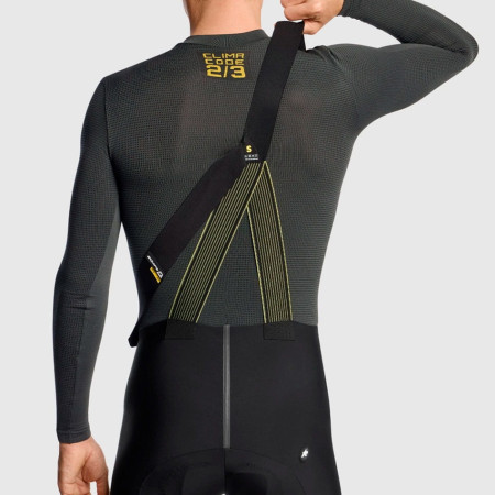 Camiseta interior ASSOS Spring Fall LS Skin Layer P1 2025 ANTRACITA XSS