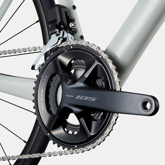 Bicicleta CANNONDALE SuperSix EVO Carbono 3 BRANCO 48