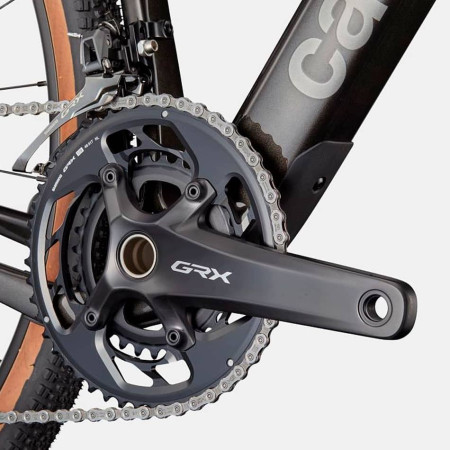 Bicicleta CANNONDALE Topstone Carbon 2 GRX 2x Obsidian 2025 PRETO 47