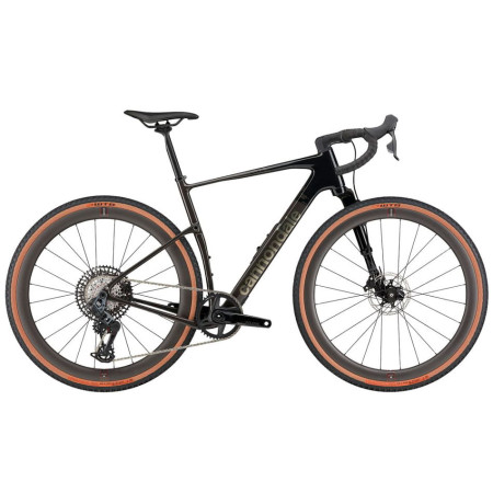 Bicicletta CANNONDALE Topstone Carbon Lefty AXS 2025 NEGRO 58