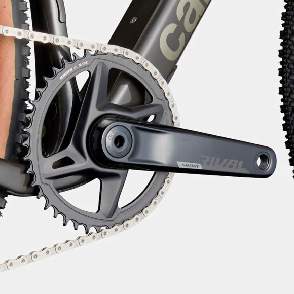 Bicicletta CANNONDALE Topstone Carbon Lefty AXS 2025 NEGRO 58