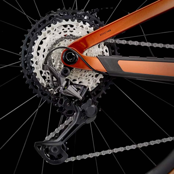 Bici TREK Top Fuel 9.8 XT Gen 3 2024 NEGRO M