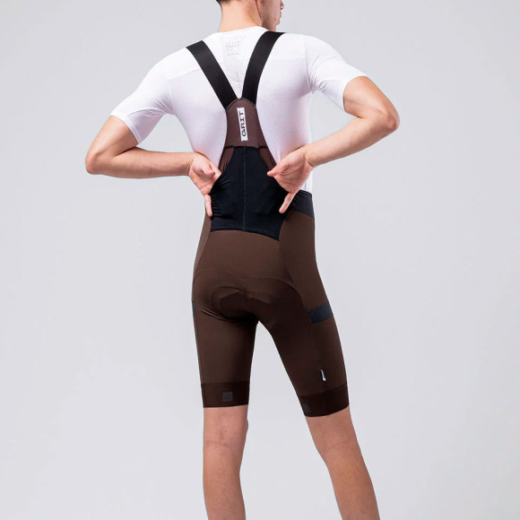 Pantaloncini da uomo GOBIK Grit 2.0 K10 2025 MARRONE L