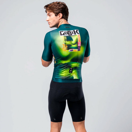 Maillot GOBIK Attitude 2.0 Chasm 2025 pour homme VERT XXS
