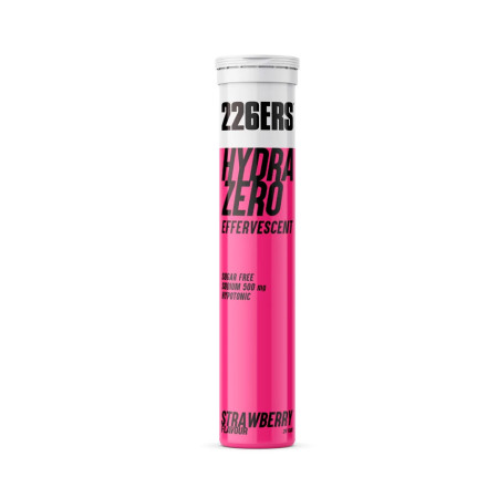 Tabletas Electrolitos 226ERS Hydrazero Effervescent Fresa 20 u 