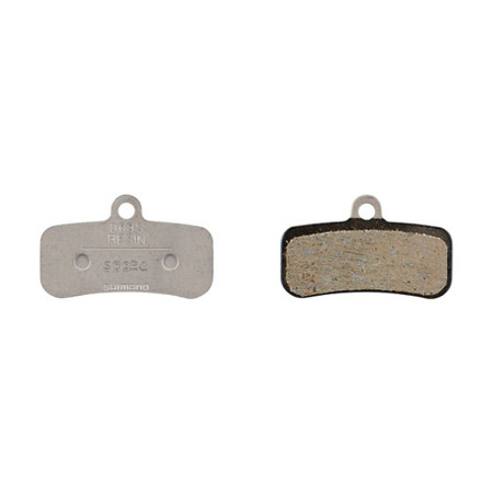 Plaquettes de frein et ressort à goupille fendue SHIMANO Resin D03S-RX 
