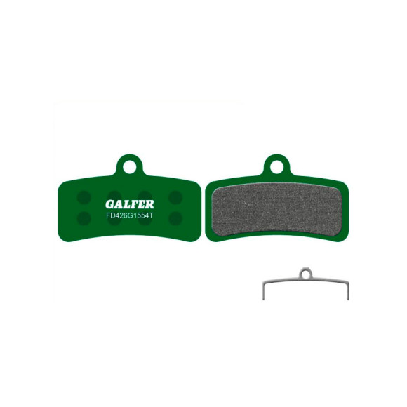 Pastillas de freno GALFER FD426 Shimano Saint 4 pistones 