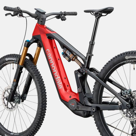 Bicicleta elétrica CANNONDALE Moterra 1 2025 VERMELHO S