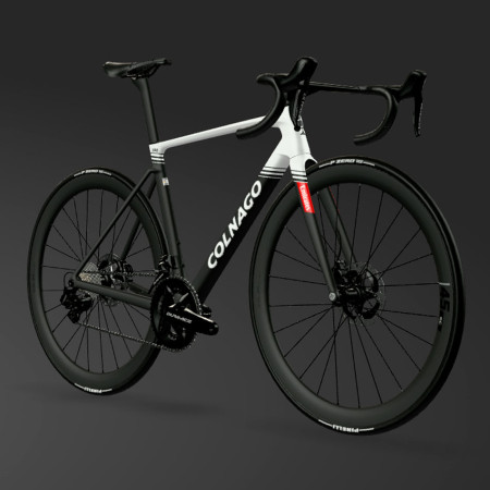 Vélo COLNAGO V5RS Cockpit CC 01 Ultegra Di2 Vision SC45 NOIR BLANC M