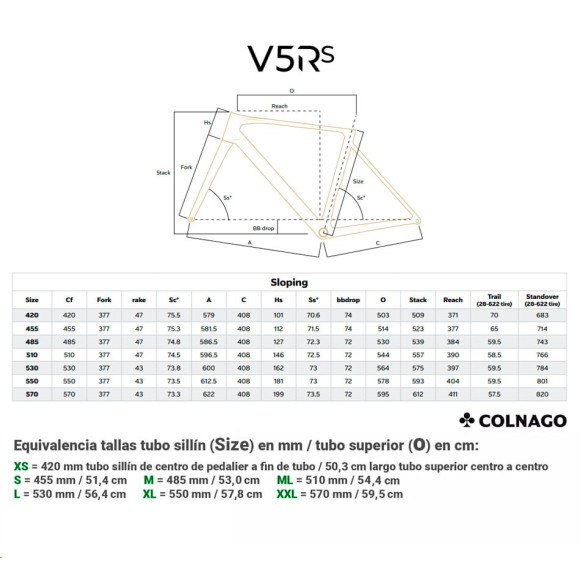 Bicicletta COLNAGO V5RS Cockpit CC 01 Ultegra Di2 Vision SC45 2025 NERO BIANCO M