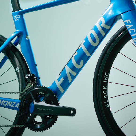 FACTOR Monza Ultegra Black Inc Carbon Bike WHITE 