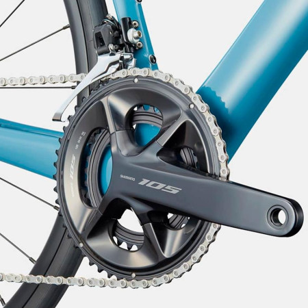 Bicicleta CANNONDALE SuperSix EVO Carbon 4 Storm Cloud AZUL 51