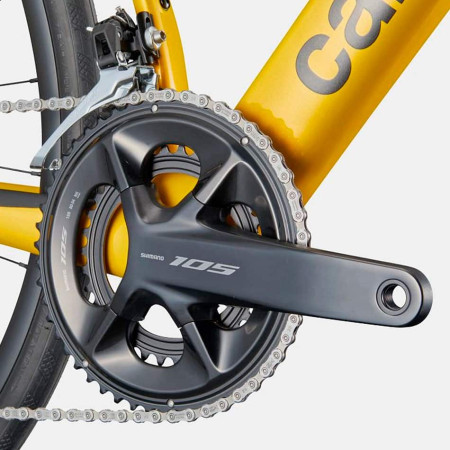 CANNONDALE Synapse Carbon 5 2025 Bicycle YELLOW 44