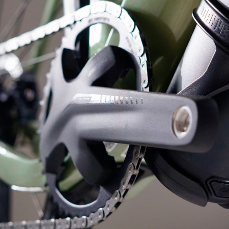 Vélo électrique 3T Racemax BOOST X35 Apex 1x12 DB Blanc Vert OLIVE 54