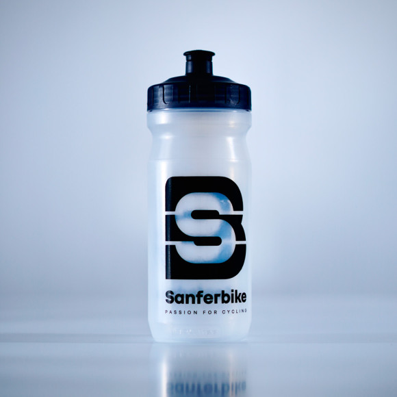 Bidón ciclismo SANFERBIKE Race 650 ml NEGRO Única