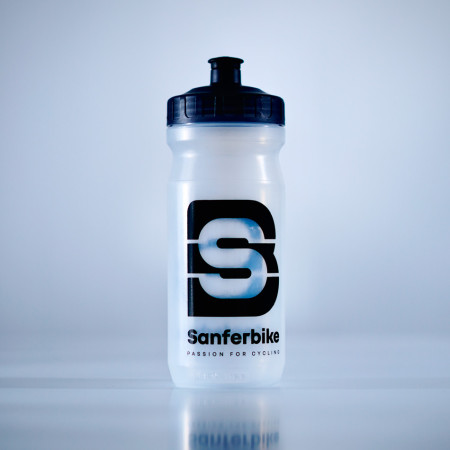 Bidón ciclismo SANFERBIKE Race 650 ml NEGRO Única