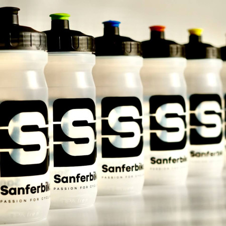 SANFERBIKE Race 650 ml cycling bottle BLACK 