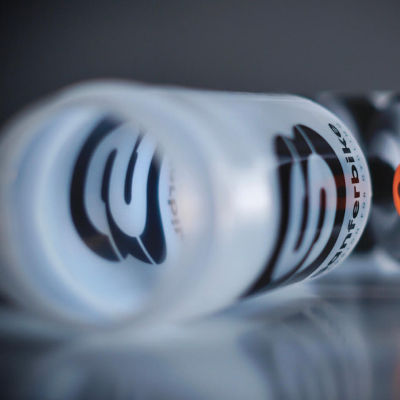 Borraccia da ciclismo SANFERBIKE Race da 650 ml NEGRO Única