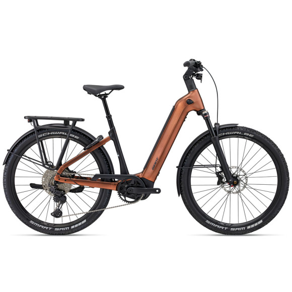 Bicicleta eléctrica GIANT AnyTour X E+ 1 2025 MARRÓN L