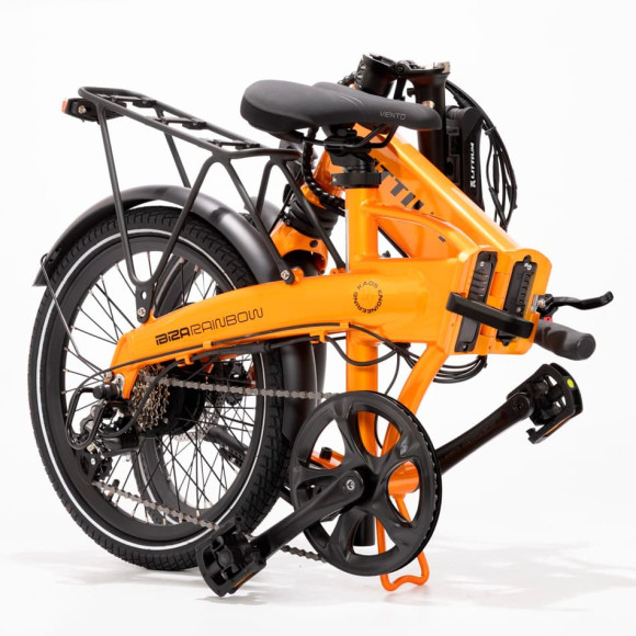 Bici elettrica LITTIUM Ibiza Rainbow, batteria 10,4A 360Wh, 2025 AZUL Única