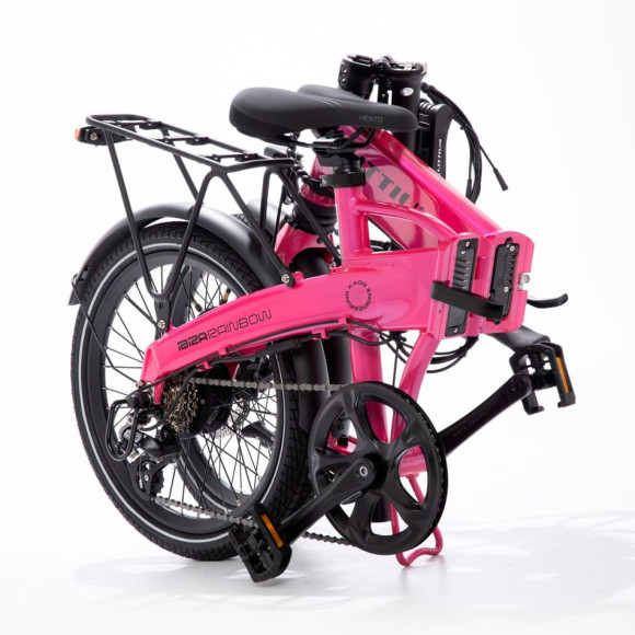 Bici elettrica LITTIUM Ibiza Rainbow, batteria 10,4A 360Wh, 2025 AZUL Única