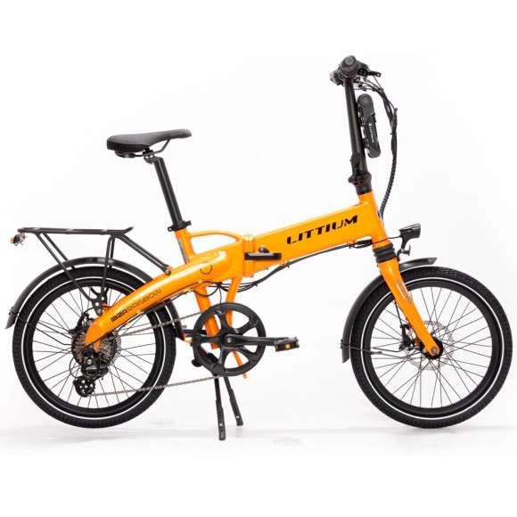 Vélo électrique LITTIUM Ibiza Rainbow, batterie 14 A 504 Wh, 2025 JAUNE Unique