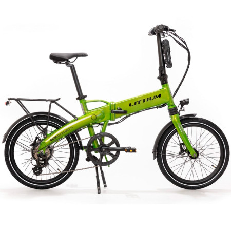 Bicicleta elétrica LITTIUM Ibiza Rainbow 14A 504Wh Bateria 2025 AMARELO Tamanho único