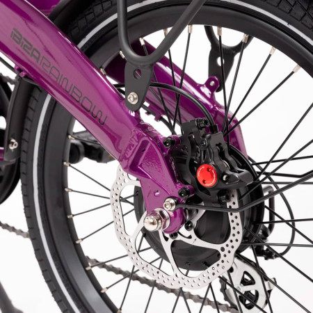 Bici elettrica LITTIUM Ibiza Rainbow, batteria 14A 504Wh, 2025 GIALLO Única