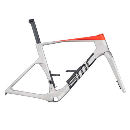 Telaio BMC Teammachine R 01 Artic Silver 2026 ARGENTO 61