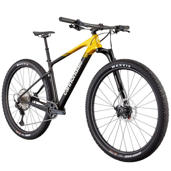 Bicicleta CANNONDALE Scalpel HT Carbon 1 2025 NEGRO AMARILLO L